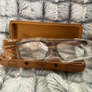 MCM NEW Tort Brown Eyeglasses with Logo